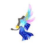 Sky blue star - ibisPaint