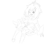 Paimon line-art - ibisPaint