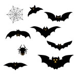 06 Bats and a spider - ibisPaint