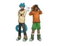 gumball and darwin - ibisPaint