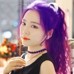 J fla Purple hair...... - ibisPaint