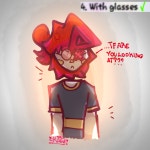 40 DAY OC CHALLENGE DAY 4 WITH GLASSES - ibisPaint