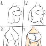 how to draw girl body - ibisPaint