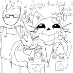 sans the hello kitty boy e kitten hybird - ibisPaint