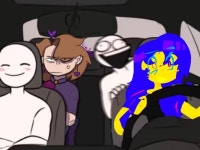 wheel on the bus collab (Lin201) - ibisPaint