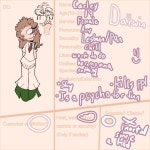 Oc sheet for Luna cafe!! - ibisPaint