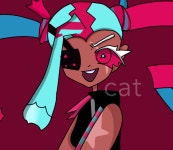 Twizzly gummy cookie - ibisPaint