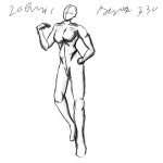 Anatomy sketch 9 - ibisPaint