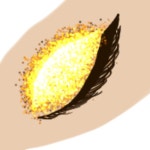 Fire eye look - ibisPaint