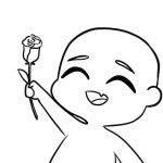 IBM4715 EMOTE BASE Gift rose b - ibisPaint