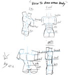 how to draw a male body pose - ibisPaint