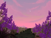 IBM2714 lavender flower - ibisPaint