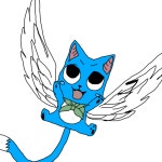 happy from fairy tail - ibisPaint