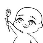 IBM4714 EMOTE BASE Gift rose a - ibisPaint