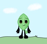 I had the urge to draw leafy with a tail - ibisPaint