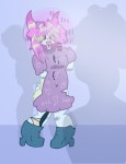 Had art block- A zombie girl oc - ibisPaint