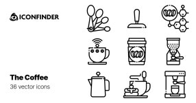 The Coffee icons by Studio 365     The Coffee icons by Studio 365