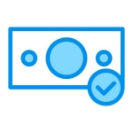 Card Icon - Download in Colored Outline Style