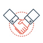 Partnership Icon - Download in Line Style