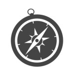 Safari Icon - Download in Glyph Style