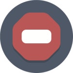 Stop Icon - Download in Flat Style