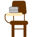 Study chair Icon - Download in Flat Style