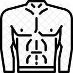 Abs Icon - Download in Line Style