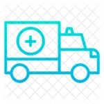 Ambulance Icon - Download in Gradient Style