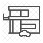 Apartment Icon - Download in Line Style