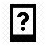 Ask Icon - Download in Glyph Style