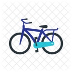 Bicycle Icon - Download in Flat Style