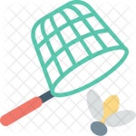 Bird Catching Icon - Download in Flat Style