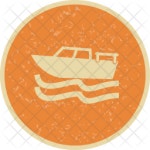 Boat Icon - Download in Flat Style