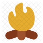 Bonfire Icon - Download in Flat Style