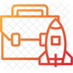 Business Startup Icon - Download in Gradient Style