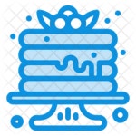 Cake Icon - Download in Dualtone Style