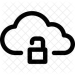 Cloud Icon - Download in Line Style