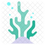 Coral Reef Icon - Download in Flat Style