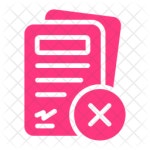 Denied Icon - Download in Glyph Style