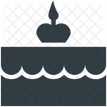 Dessert Icon - Download in Glyph Style