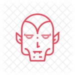 Dracula Icon - Download in Line Style