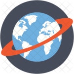 Geography Icon - Download in Flat Style