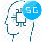 Free Human Head Dualtone Icon - Available in SVG, PNG, EPS, AI & Icon fonts