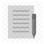 Notes Icon of Flat style - Available in SVG, PNG, EPS, AI & Icon fonts