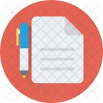Notes Icon - Download in Flat Style