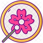 Parade Icon - Download in Colored Outline Style