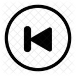 Reverse Icon - Download in Glyph Style