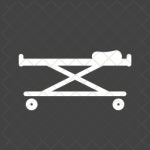 Stretcher Icon - Download in Glyph Style