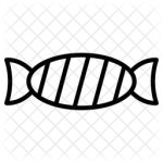 Toffee Icon - Download in Line Style