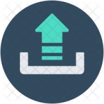 Up Icon - Download in Flat Style